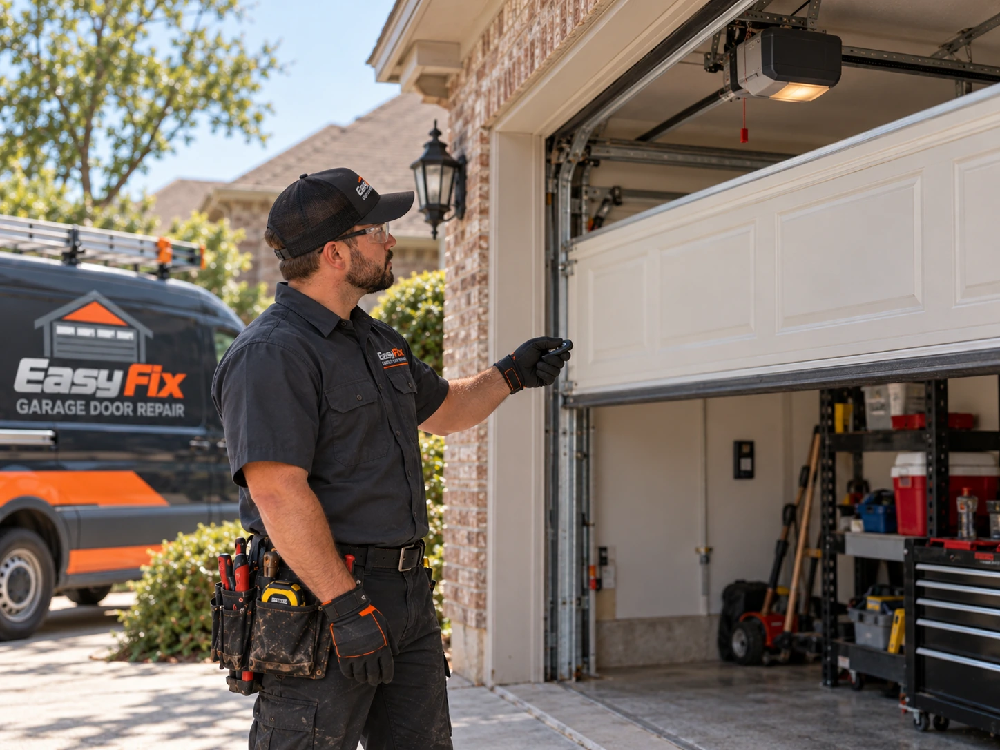 Garage Door Opener Repair completed result