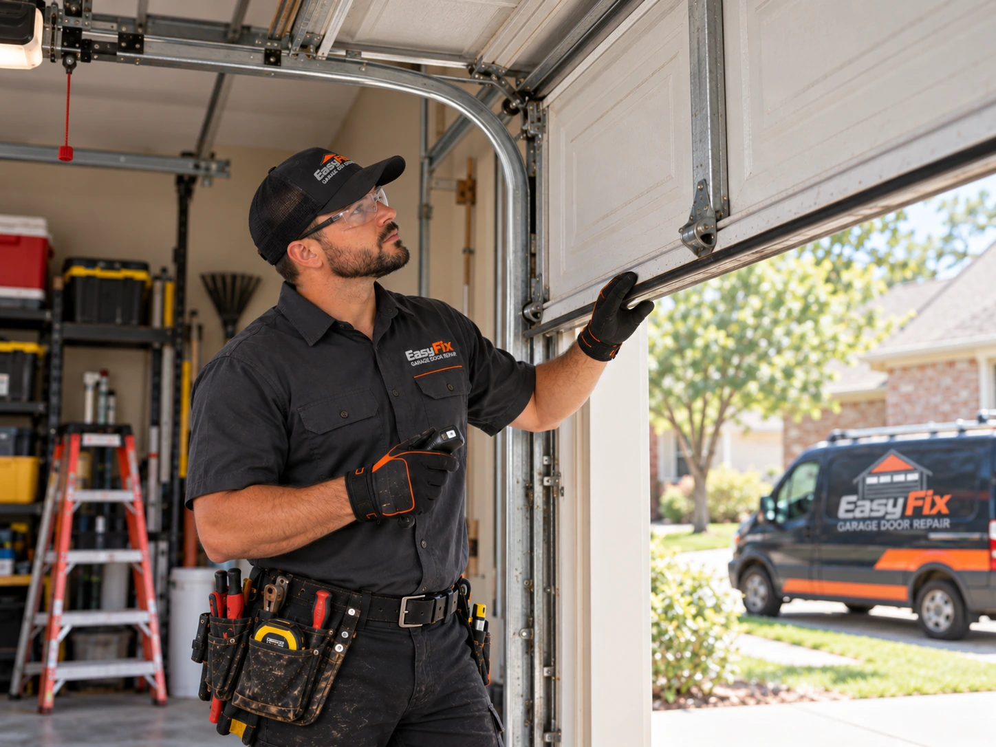 Garage Door Maintenance completed result
